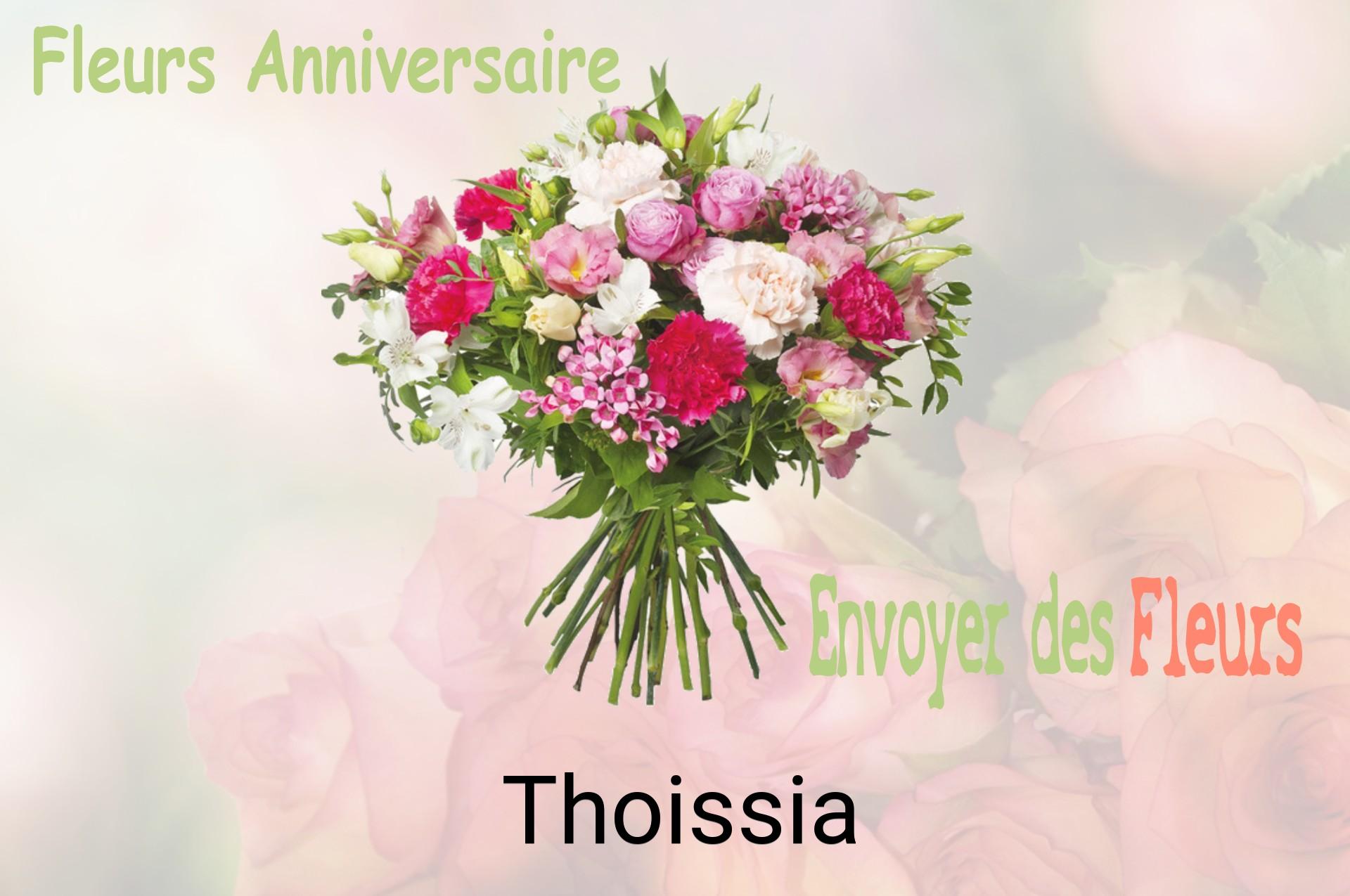 Bouquet de fleurs d’anniversaire livré à Thoissia